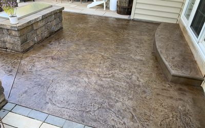 Old Granite Stamped Patio