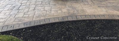 Stamped Ashlar-Slate Patio