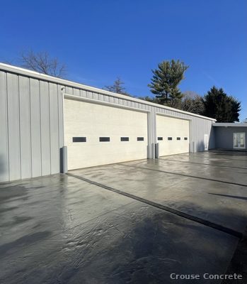 Commercial Garage Apron Slab