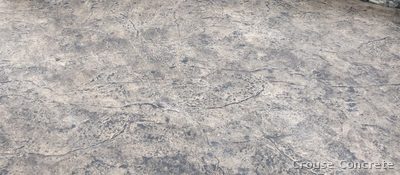 Stamped Ashlar-Slate Patio