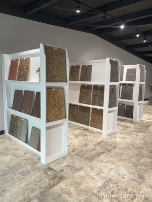 Stamped Concrete Pattern Display
