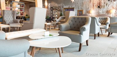 Polished Concrete Showroom Floor