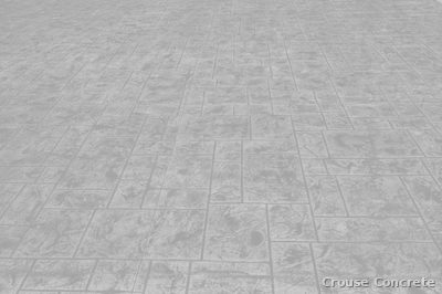 Stamped Ashlar Slate Commercial Slab